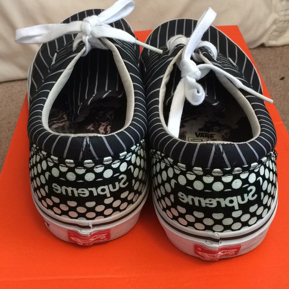 SUPREME x Comme Dès Garçon VANS size 12 - Picture 8 of 8